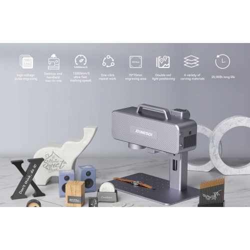 FIBER ATOMSTACK M4 20W lasergraveermachine